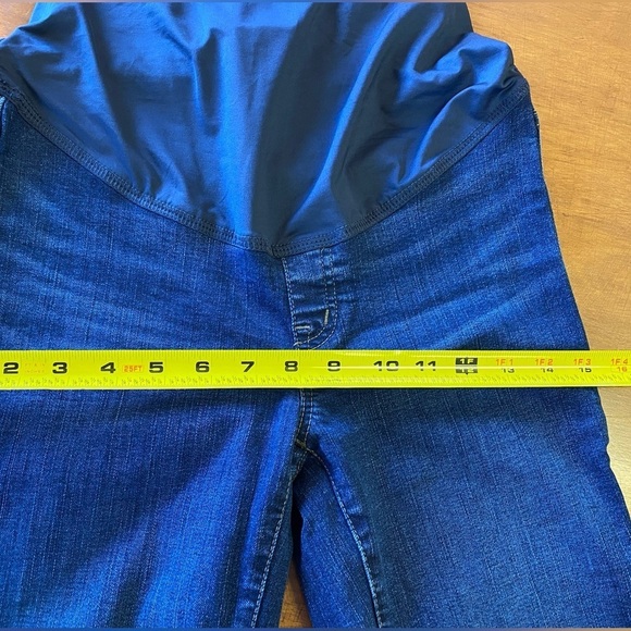 NWT Madewell Maternity Over-the-Belly Skinny Jeans in Hayes Wash size 25 - Picture 8 of 14